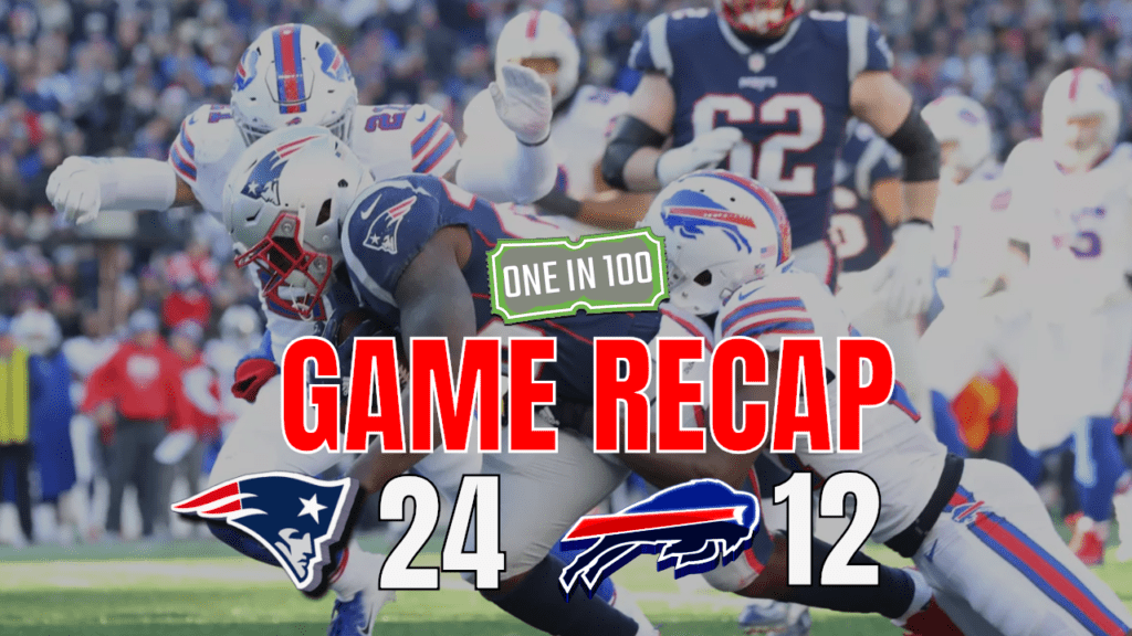 Sluggish Patriots Run Over Bills 24-12, Clinch 10th Straight AFC East Title