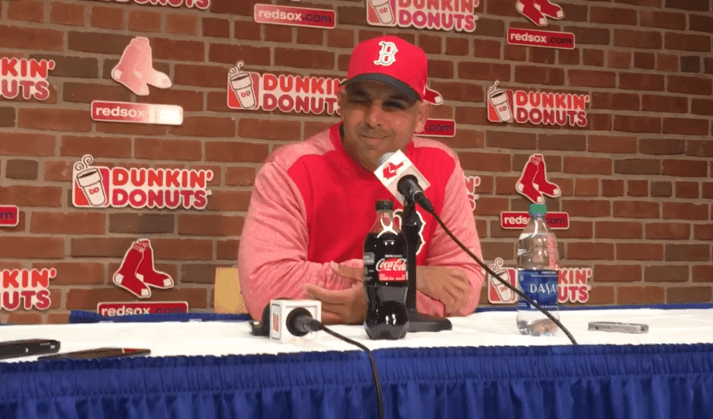 Boston Red Sox Manager Alex Cora is Supremely Confident and in Command