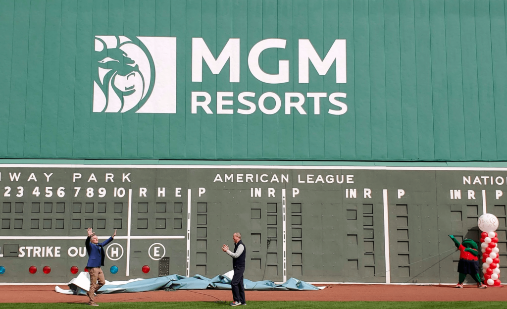 Red Sox Ready To Roar Into Brave New Betting World With Latest MGM Placement On Green Monster