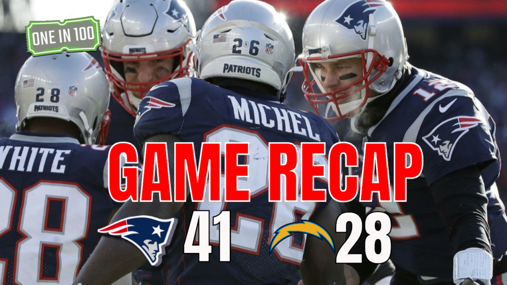Patriots Rout Chargers, 41-28 In Electric Performance, Face Chiefs In 8th Straight AFC Championship Game
