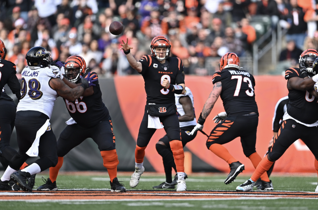 Joe Burrow, Bengals Overpower Ravens, 41-21, To Close In On AFC North