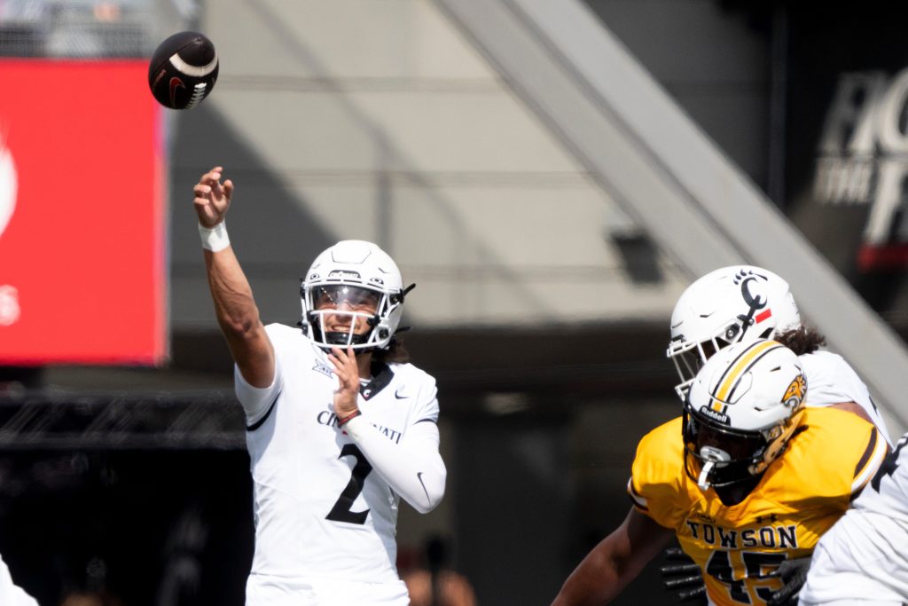 Bearcats Beat: Brendan Sorsby, Bearcats Makes Offensive Statement In Opener, Tame Towson, 38-20