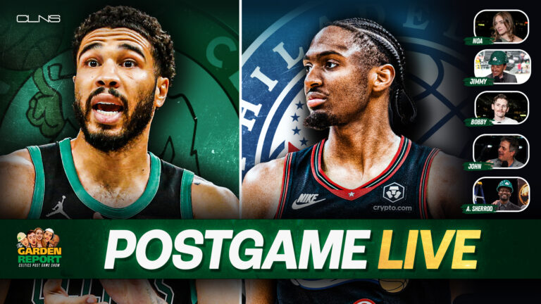 Celtics CRUISE Past Sixers in Game 1 | Celtics vs 76ers Garden Report Postgame Show on CLNS